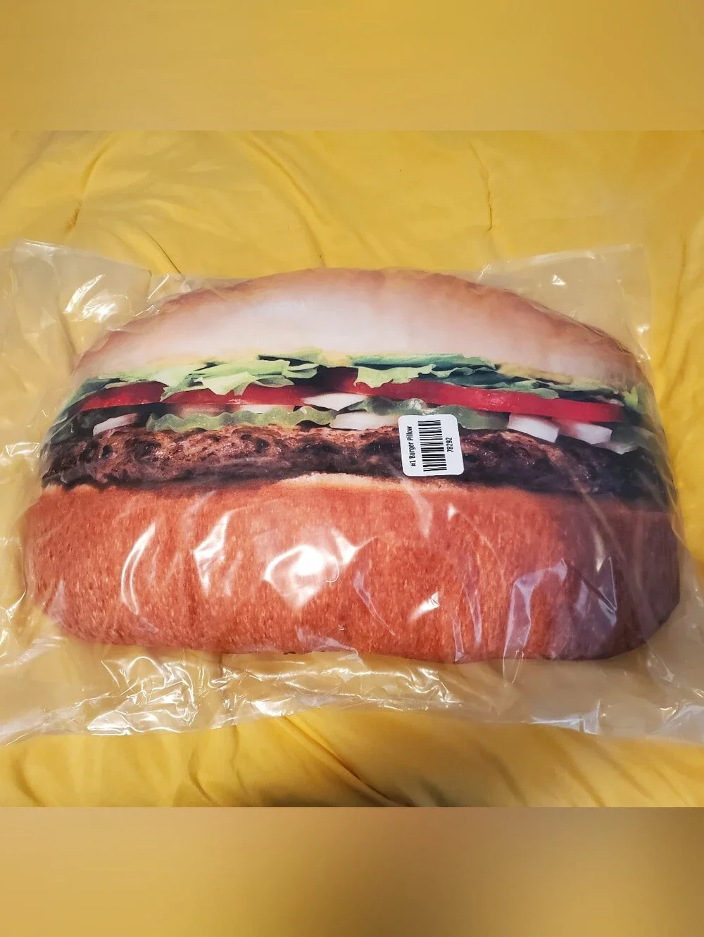 Whataburger #1 Burger Pillow